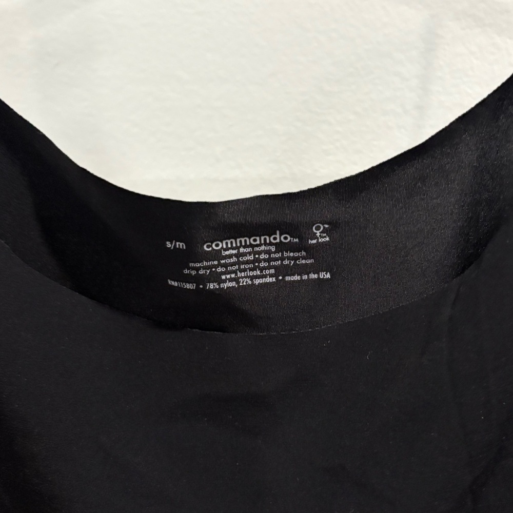 Commando Midnight Black Control Slip - image 3